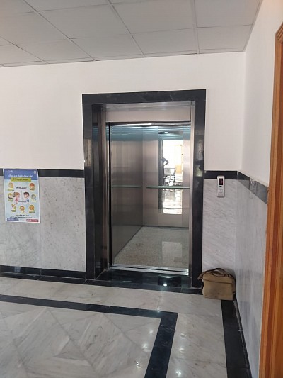 hospital elevator